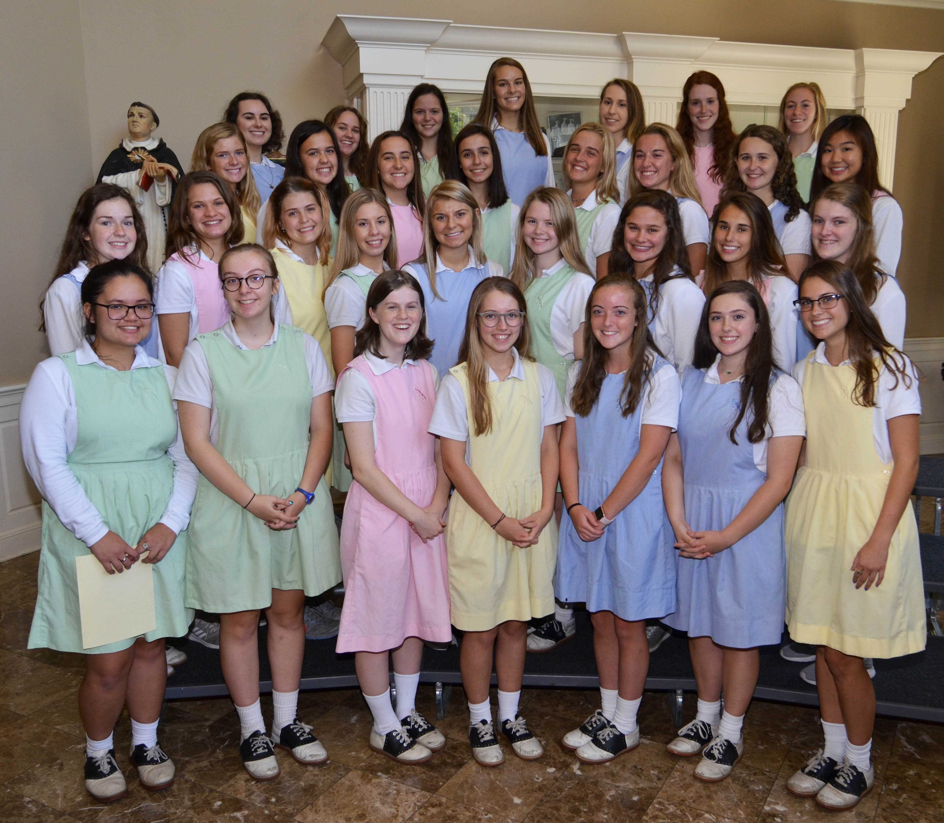 St. Agnes Students Inducted Into National Honor Society