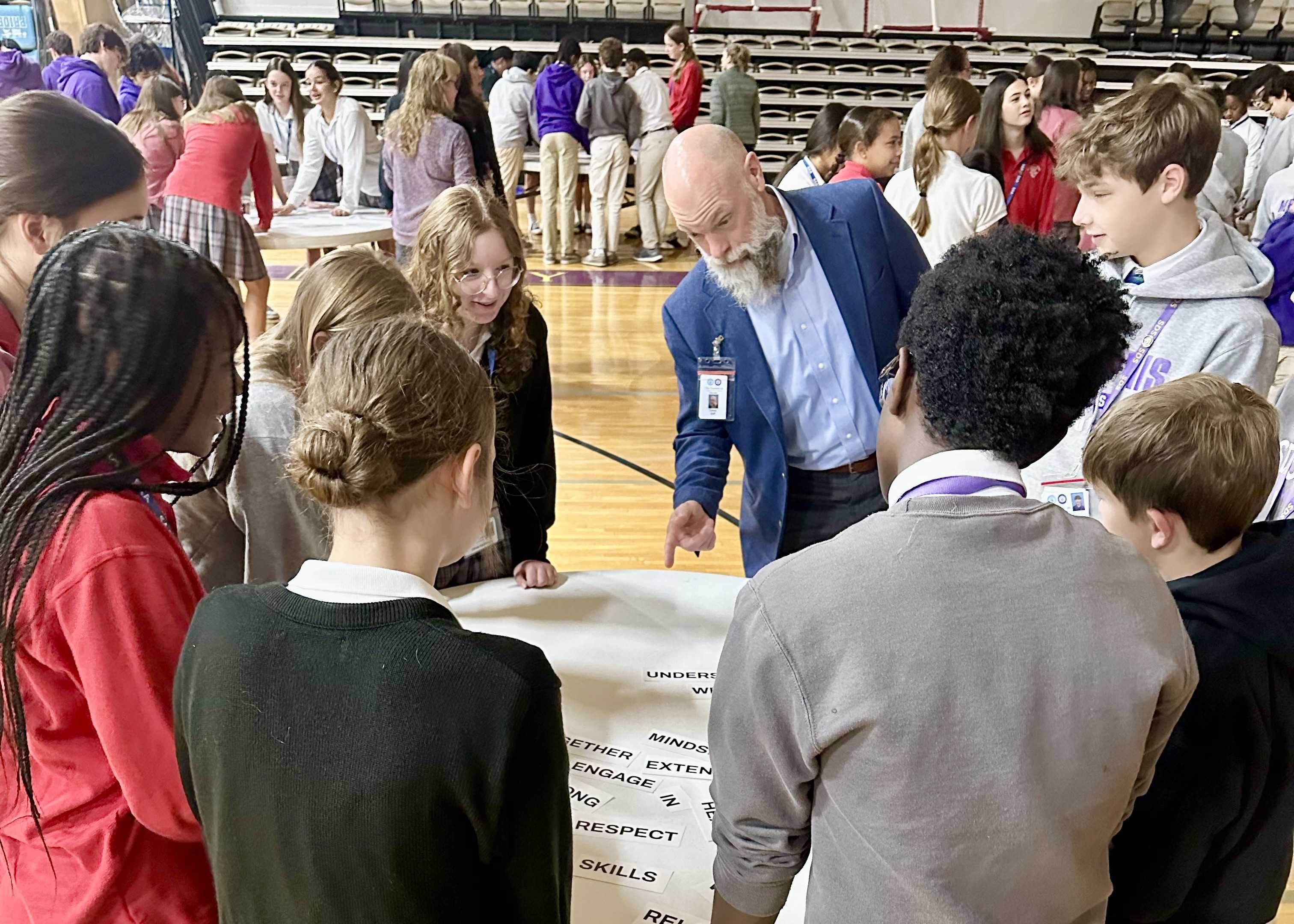 Junior High Students Create a Community Agreement 