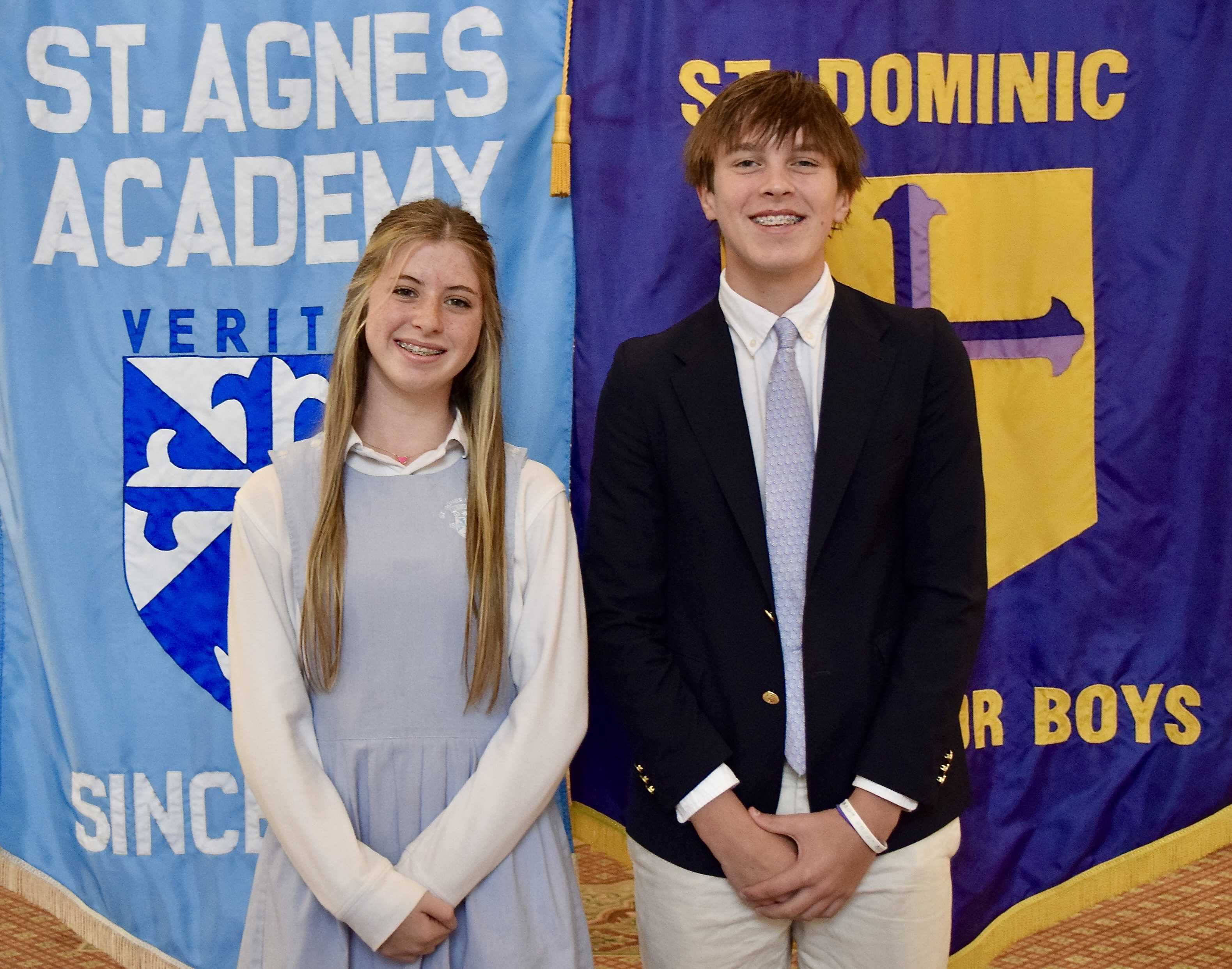 Meet the Lower School St. Agnes and St. Dominic SGA Presidents