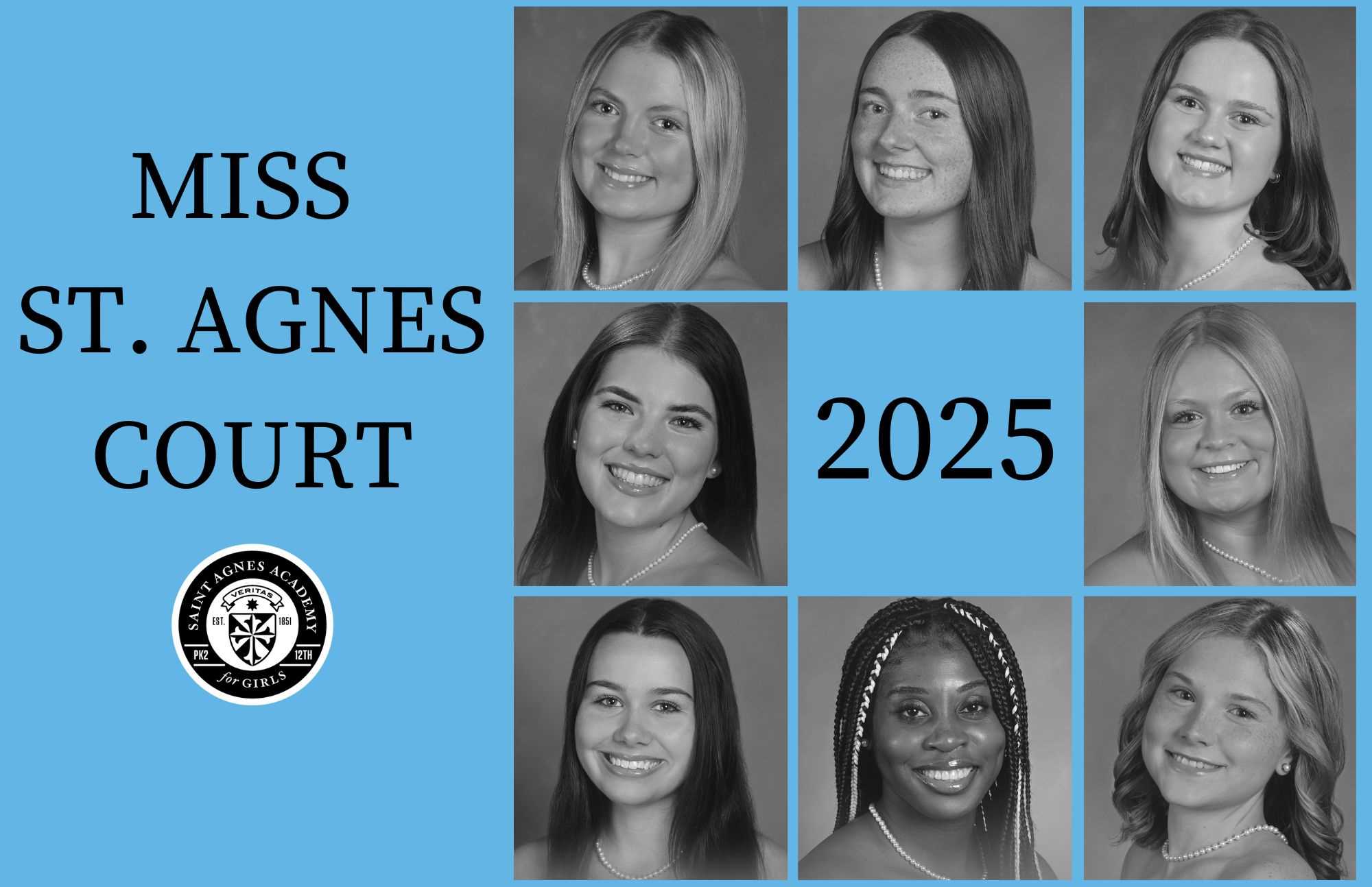 Meet the Class of 2025 Miss St. Agnes Court