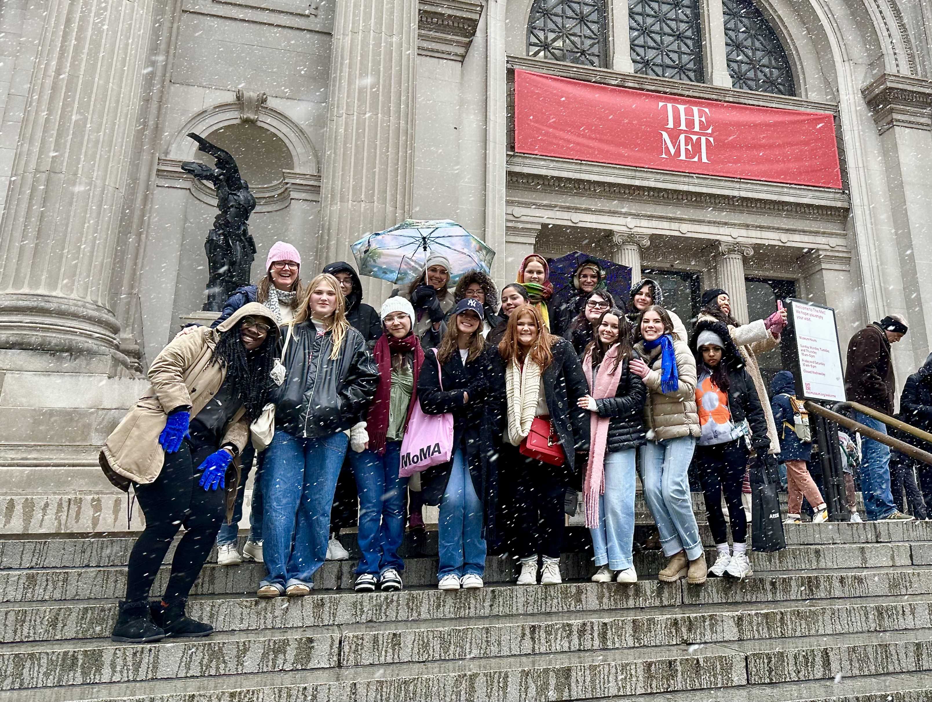 SAA Takes NYC!  The Annual Fine Arts Trip