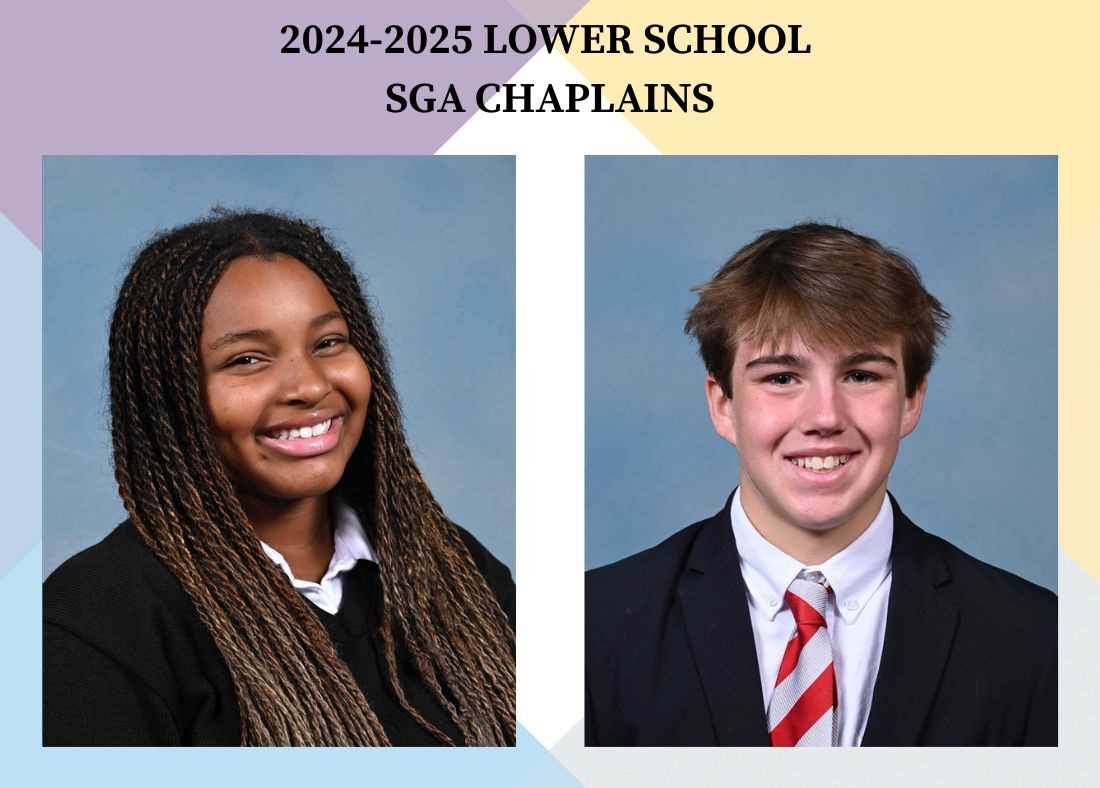 Meet Our Lower School SGA Chaplains