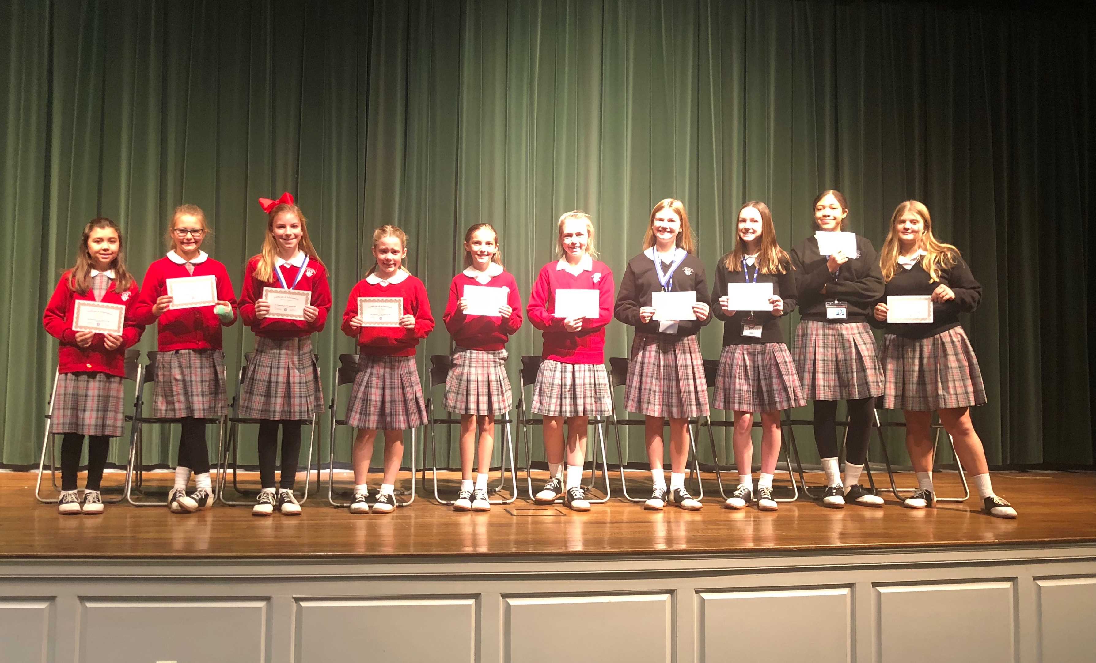 2019 Spelling Bee Champs
