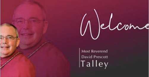Welcome Bishop Talley 