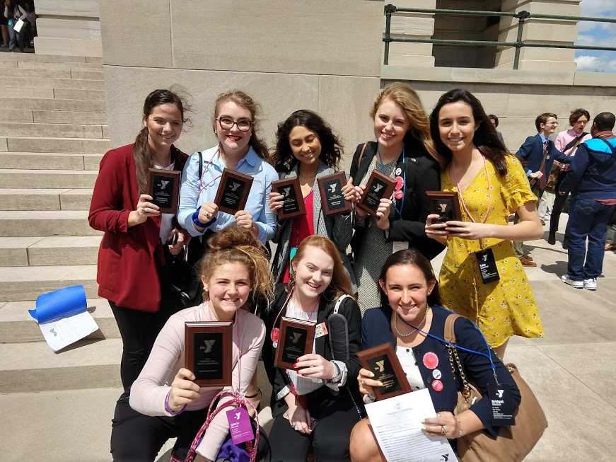 SAA Delegation Debates Issues at Youth in Government Conference