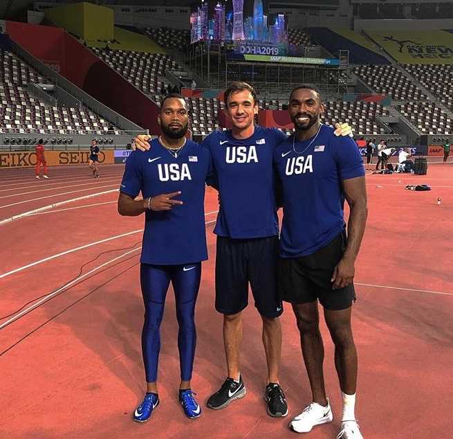 St. Dominic Alum Represents USA at World Track & Field Championships 