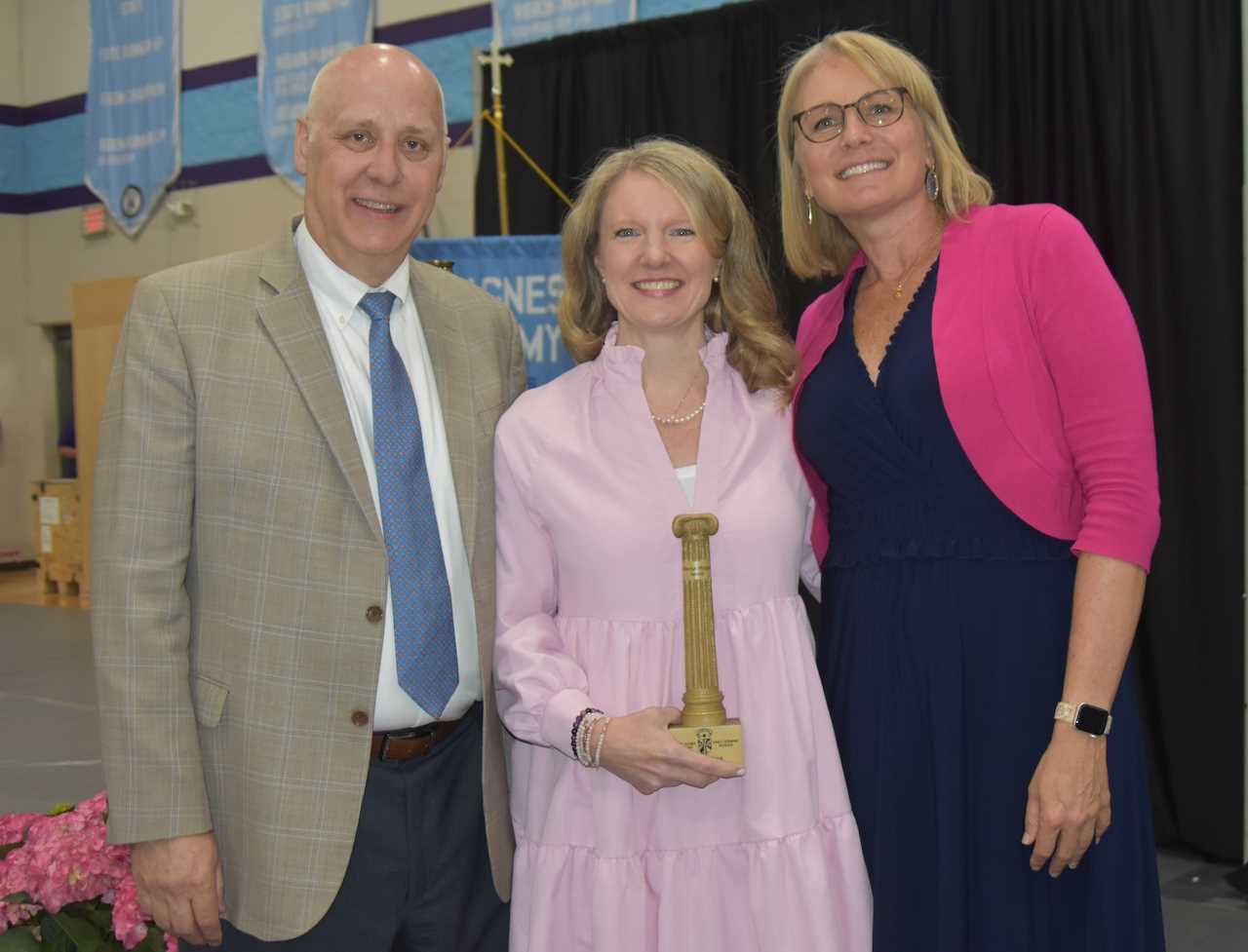 St. Agnes 4th Grade Teacher Katie Marking Honored as Outstanding Educator 